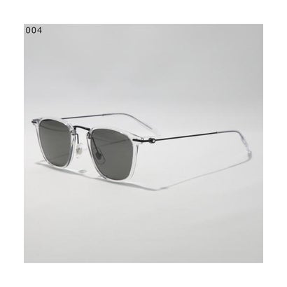 モンブラン MONTBLANC MONTBLANC サングラス MB0295S ウェリントン型 （004/CRYSTAL-BLACK-GREY）