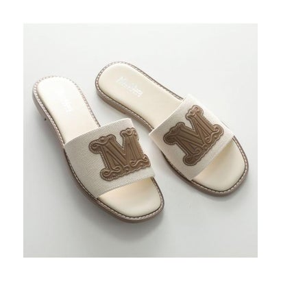 マックスマーラ Max Mara MAX MARA BEACHWEAR フラットサンダル CAUCASO コーカソ （001/CAMMELLO/BROW） 31,025円