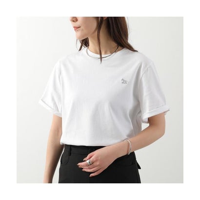 メゾンキツネ MAISON KITSUNE MAISON KITSUNE Tシャツ BABY FOX OW00130KJ0119 コンフォート （P100/WHITE-ホワイト）