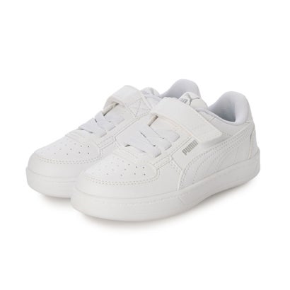 プーマ PUMA キッズ プーマ ケーブン 2.0 AC +PS 393839 （ホワイト×シルバー）