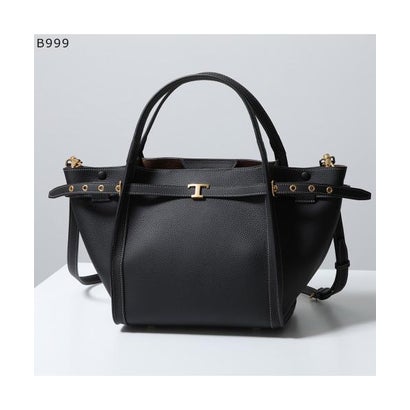 トッズ TOD'S TODS ハンドバッグ XBWTIMA0200WKA T TIMELESS （B999/ブラック）