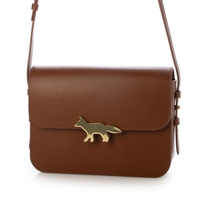 メゾンキツネ MAISON KITSUNE EDIE LARGE BAG （BROWN）