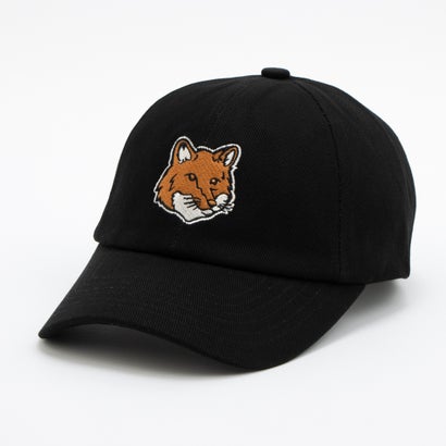 メゾンキツネ MAISON KITSUNE FOX HEAD CAP (BLACK)|LOCOMALL(ロコンド公式ストア)