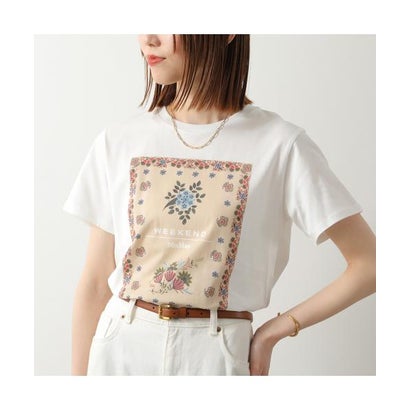 土日 マックスマーラ Weekend Max Mara WEEKEND MAX MARA プルオーバー PANTERA 半袖 カットソー （002/白いこと他(花)）