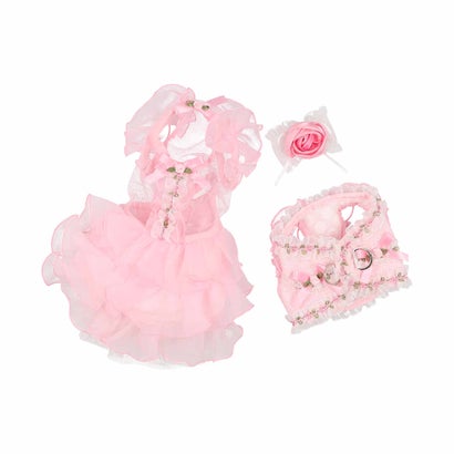 リュクスバーディ Luxe birdie フルラージュハーネス【返品不可商いもの】 （さくら色）