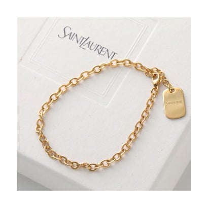 サンローラン SAINT LAURENT SAINT LAURENT 腕輪 858859 Y1500 金属元素 つけ加える （7005/ゴールド）