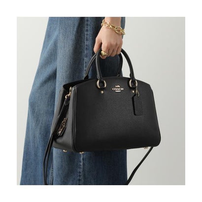 コーチ COACH COACH ハンドバッグ サバンナ キャリーオール バッグ CAL56 （IMBLK/BLACK/ブラック）