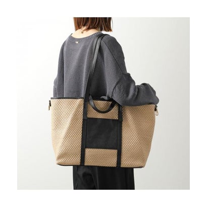 ミレッラフィレンツェ MILLELA FIRENZE MILLELA FIRENZE かごバッグ 10210549 ラフィア トートバッグ （01/BLACK-ブラック他）