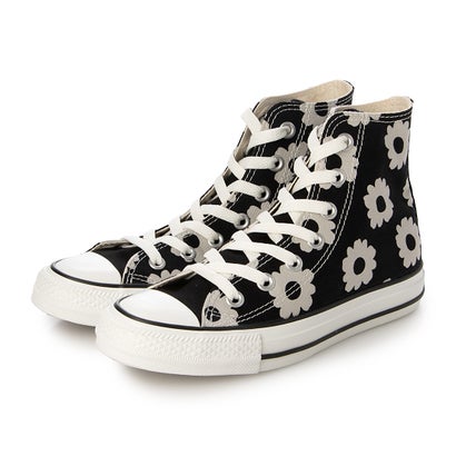 コンバース CONVERSE レディース スニーカー 御機嫌とり捨てる ALL STAR FLOWERPRINT HI （黒いこと）