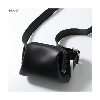 オソイ OSOI OSOI 上半身御徒面子 PECAN BROT ショルダーバッグ （BLACK/黒いこと）