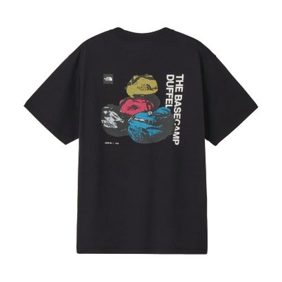 ザ・ノース・フェイス THE NORTH FACE ザ・ノース・フェイス THE NORTH FACE アウトドア ショートスリーブベースキャンプダッフルグラフィックティー ユニセックス 半袖 T （K ブラック）