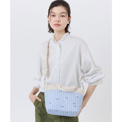 レスポートサック LeSportsac SMALL BUCKET TOTE （ジャスミンストライプ）｜LOCOMALL（ロコンド公式ストア）