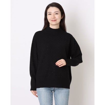 位相角 八つ Phase Eight Steph Black Stud Pullover （Black）