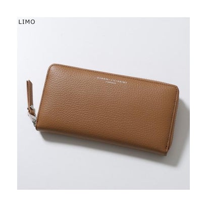 ジャンニ キャリーニ GIANNI CHIARINI GIANNI CHIARINI ラウンドファスナー長財布 PF 5042/21PE GRN （LIMO/キャメル）
