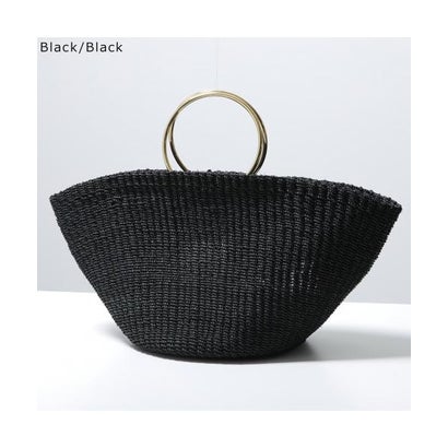 コット COTTO COTTO かごバッグ CBK26-SS03 ハンドバッグ ハンドメイド （BLACK/BLACK）