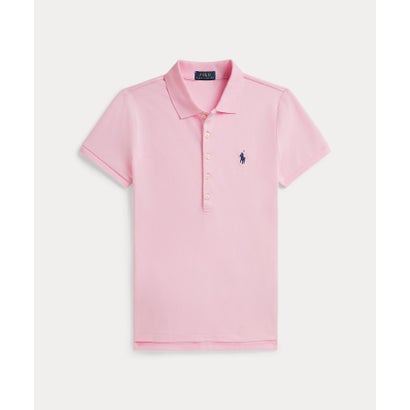 ポロ ラルフ 置き目レン POLO RALPH LAUREN か細い 填まる 伸ばすこと スポーツシャツ （650サクラ色）
