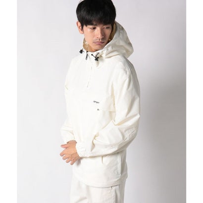 鉄道車両ハート形 Carhartt 【訳あり新品】【メンズ】【CARHARTT】鉄道車両ハート形 ウィンドブレーカー パーカ I030008 （WAX/BLACK）