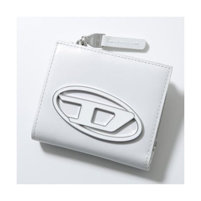 ディーゼル DIESEL DIESEL 二つ折り金入れ 1DR BI FOLD ZIP L X10387 PR818 （T1003/白いこと）