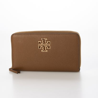 トリーバーチ TORY BURCH Britten Zip Continental Wallet ブリ十 ジップ コンチネンタルウォレット 長紙入れ （赤銅色）