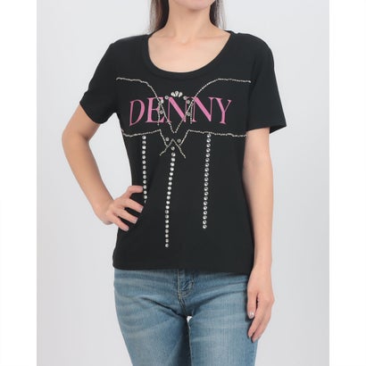 デニーローズ DENNY ROSE ビジューポイントDENNYTプルオーバー （BLACK）