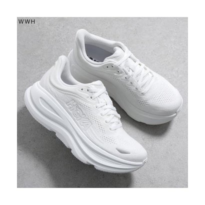 ホカ HOKA HOKA スニーカー BONDI 9 1162012 （WWH/ホワイト）｜LOCOMALL（ロコンド公式ストア） 20,473円
