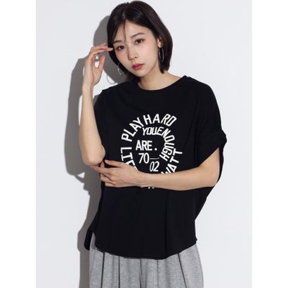 スコット野球クラブ SCOTCLUB サークルロゴボリュームドルマンTEE （黒いこと）