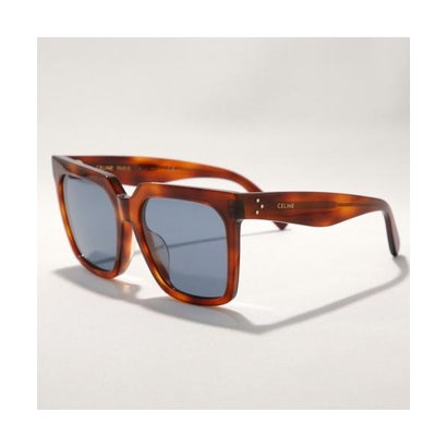 セリーヌ CELINE CELINE 黒眼鏡 CL4055FN 真四角型 （53V/赤銅色×青色）