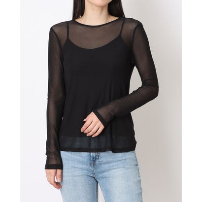 位相角 八つ Phase Eight Eleena Mesh Top （Black）