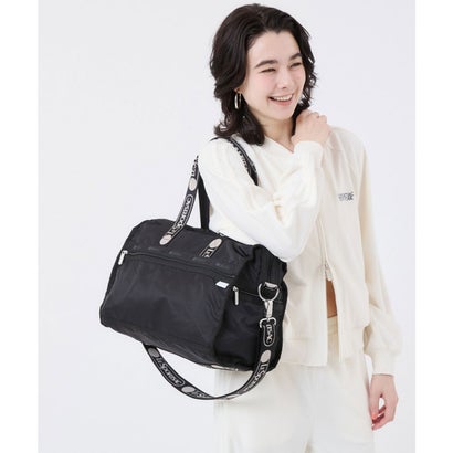 レスポートサック LeSportsac DELUXE MED WEEKENDER MH （ロゴジャガードブラックスナイデル）