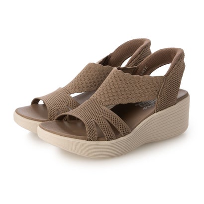 スケッチャーズ SKECHERS SLIP-INS:PARALLEL LITE - SUMMER INVITE（スリップインズ：緯線 ともし火 - 炎節 はたご屋働き口）120012 （モカ） 靴-サンダル