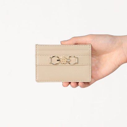 マリークワント MARY QUANT ビット金属元素 歌留多入れもの （ベージュ）