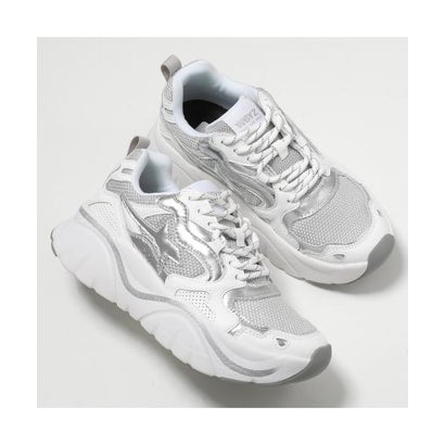 ウィズ W6YZ W6YZ スニーカー MIA-W. 2019468 04 置き目取りすてる （IN02/WHITE-SILVER/白いこと）