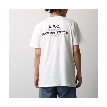 アーペーセー A.P.C. APC 半袖 プルオーバー COHBS M26465 綿織物 （AAC/白いこと）