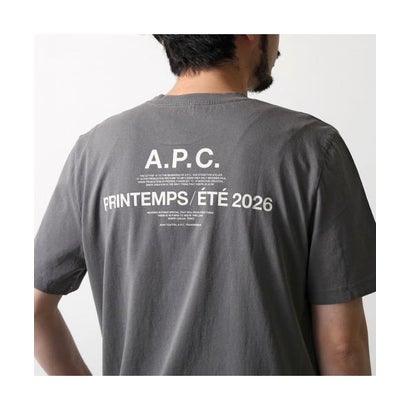アーペーセー A.P.C. APC 半袖 プルオーバー COHBS M26465 綿織物 （LZA/薄墨色）