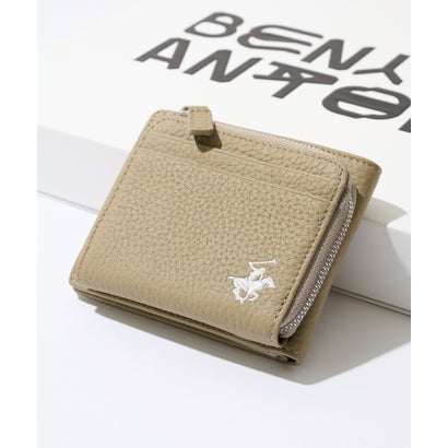 ビバリーヒルズポロクラブ BEVERLY HILLS POLO CLUB 二つ折り財布 BHG-L1011 （グレイッシュベージュ）｜LOCOMALL（ロコンド公式ストア）