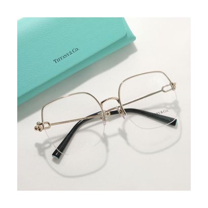 ティファニー TIFFANY&Co. Tiffany&Co. メガネ TF1153-D スクエア型 ハーフリム (6021/ゴールド)|LOCOMALL(ロコンド公式ストア)