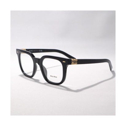 ミュウミュウ Miu Miu MIUMIU メガネ VMU 06X ウェリントン型 （16K1O1/BLACK）