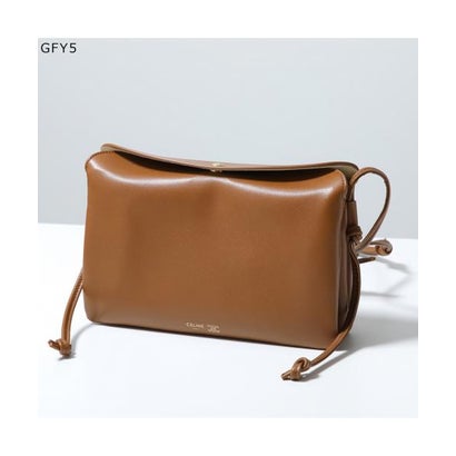 セリーヌ CELINE CELINE ショルダーバッグ TRIO FLAP 三重協奏曲 下げ翼 10P862O86 （GFY5/Soft-Tan/赤銅色）