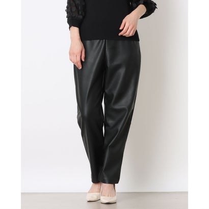 位相角 八つ Phase Eight Mya Black PU Crop Trouser （Black）