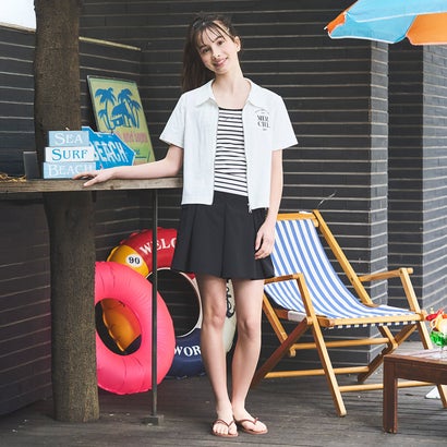 ポンポネットジュニア pom ponette junior 【SWIM】【UVカット】ジップアップコーデ3点セット (マルチ)【交換・返品不可】|LOCOMALL(ロコンド公式ストア)