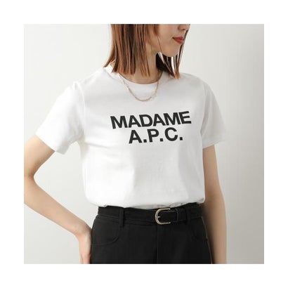 アーペーセー A.P.C. APC A.P.C. Tシャツ crop manche courte madame COHBW F26559 （AAB/ホワイト）