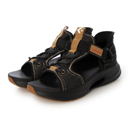 コンバース CONVERSE レディース サンダル CAVESTAR SLIT SLIDE SANDAL DM （黒いこと）