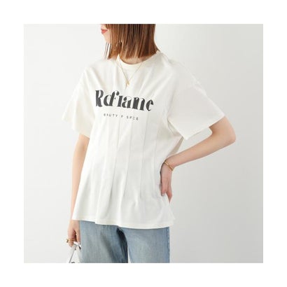 ヘレンチア HERENCIA HERENCIA ティーシャツ Reframe Logo Relax T-Shirt H526110 ロゴタイプ （1/白いこと）