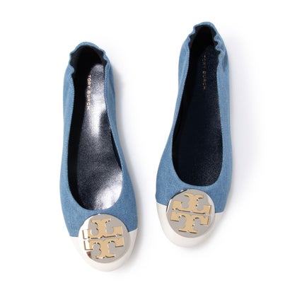 トリーバーチ TORY BURCH パンプス （青碧）