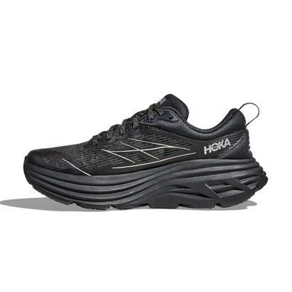 ホカ HOKA ステルス/テック ボンダイ 8 ケージド(STEALTH/TECH BONDI 8 CAGED) (ブラック / シルバー)|LOCOMALL(ロコンド公式ストア)