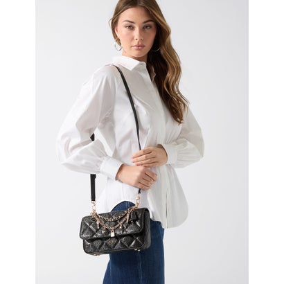 ゲス GUESS LIBBY Flap Crossbody (BLA)|LOCOMALL(ロコンド公式ストア)