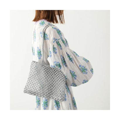 ザバグマティ The Bagmati BAGMATI ハンドバック 250617-M メッシュ御徒面子 （SILVER/しろがね色）