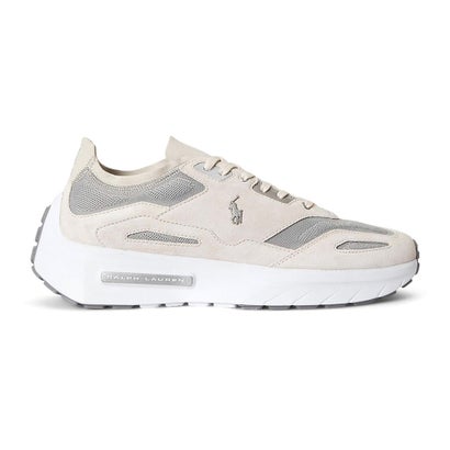 ポロ ラルフ 置き目レン POLO RALPH LAUREN 洋弓子ヒツジ 編み物 スニーカーズ（BOERUM KNIT-SNEAKERS） （GRAY）