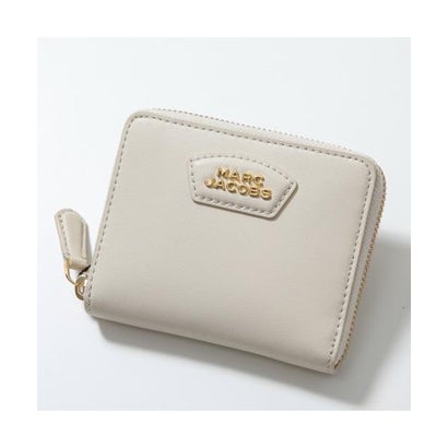 目じるし ジェイコブス MARC JACOBS MARC JACOBS 二つ折り銭入れ 2R5SMP016S01 なめし革 （123/cloud-white-白いこと）