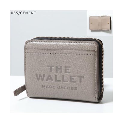 目じるし ジェイコブス MARC JACOBS MARC JACOBS 二つ折り銭入れ 2R3SMP044S10 なめし革 （055/CEMENT/グレージュ）